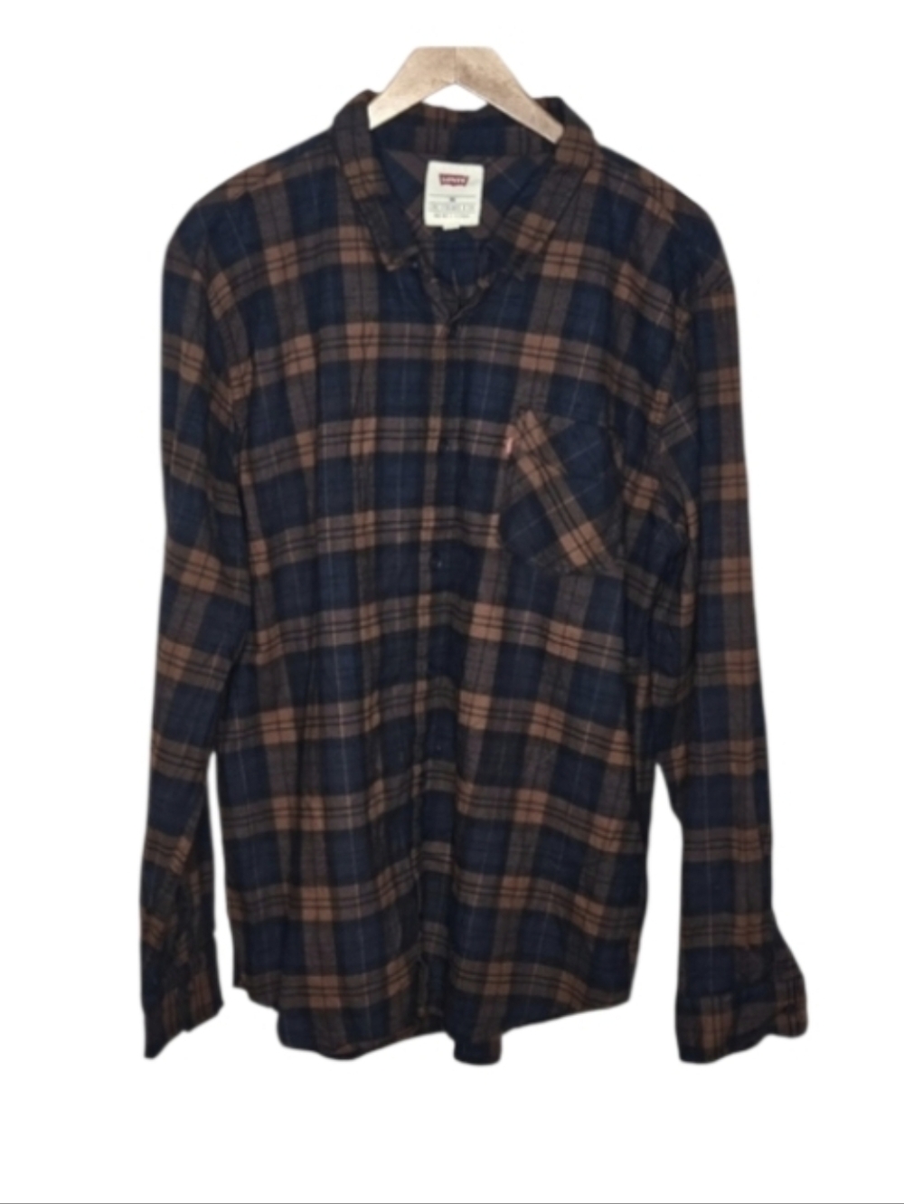 Levi's Plaid Flannel Buttoned Down Shirt